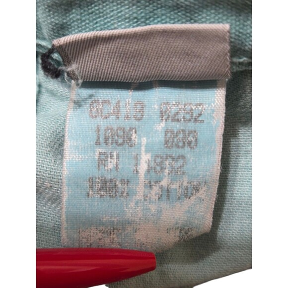 Vtg Marithe Francois Girbaud Y2K Baggy Shorts Blue Men's Size 28 USA 90s B27.1 - Picture 9 of 13